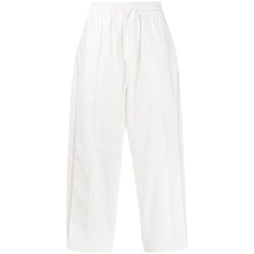 Luxe track trousers