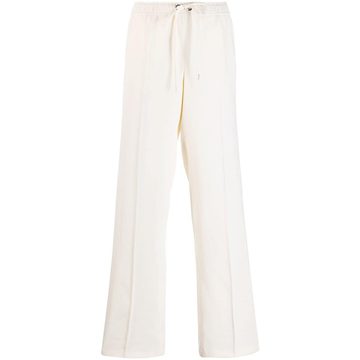 side stripe creased trousers