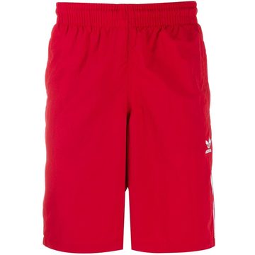 three-stripe track shorts