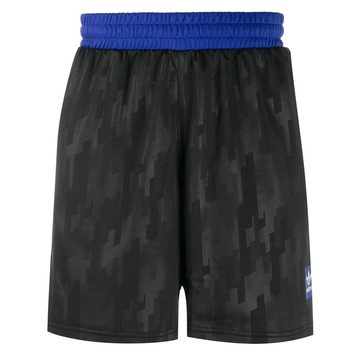 three-stripe track shorts