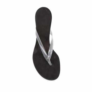 Perspex thong sandals
