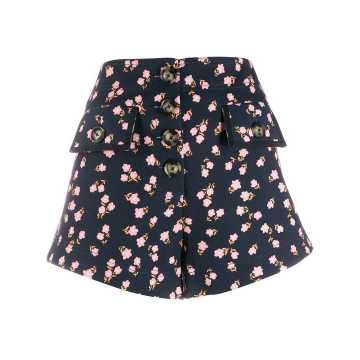 floral print shorts