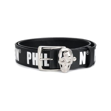 logo print belt