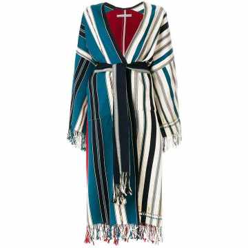 mexican striped coat