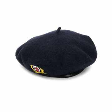 embroidered beret