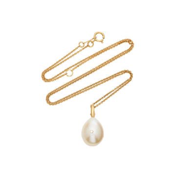 Fanciful 18K Gold and Pearl Necklace