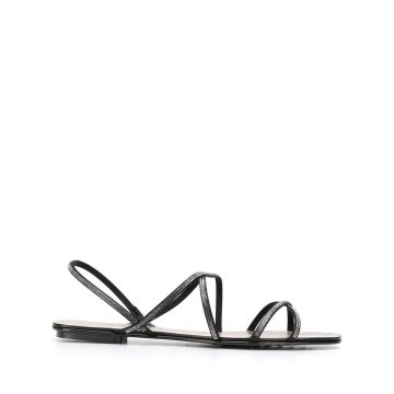 strappy flat sandals