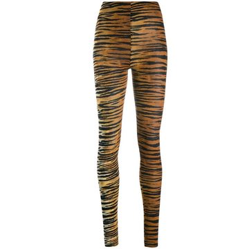 tiger print leggings