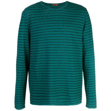 longsleeved striped T-shirt