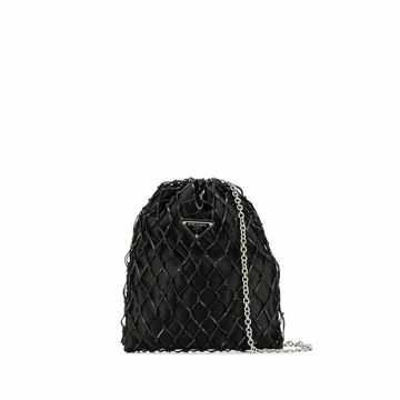 logo netted bag