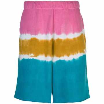 tie-dye bermuda shorts