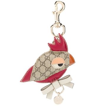 GG Supreme bird keyring