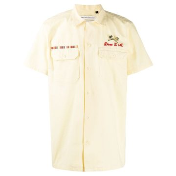 embroidered logo shirt