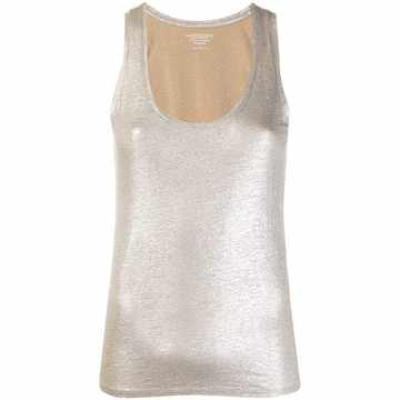 metallized tank top