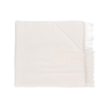 fringed hem scarf