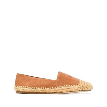 flat logo espadrilles