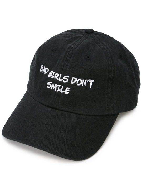 Bad Girls Don't Smile棒球帽展示图