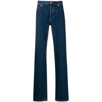 classic straight-leg jeans