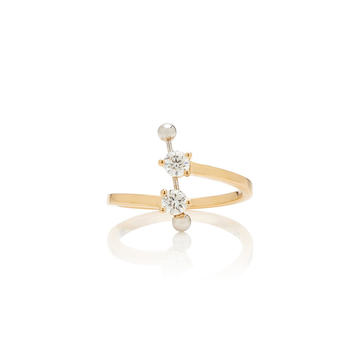 18K Gold Diamond Ring