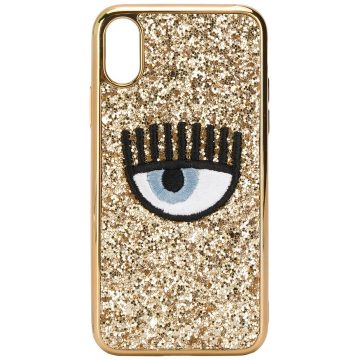 embroidered eye phone case