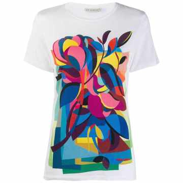 Cubism Flower T-shirt