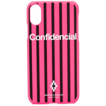 Confidencial字样Iphone X手机壳