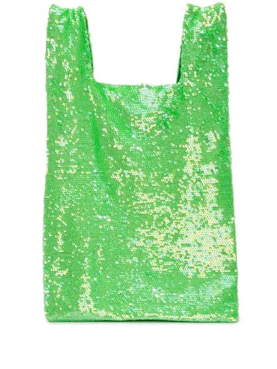 sequin slouchy tote展示图