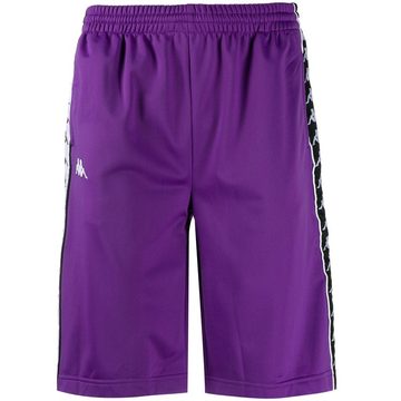 logo track shorts