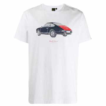 Car print T-shirt