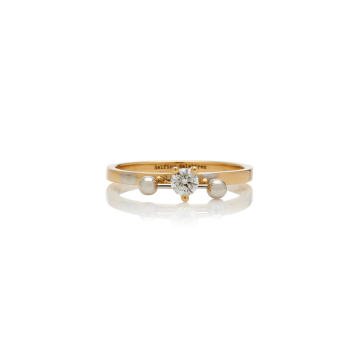 Two-In-One 18K Gold Diamond Ring