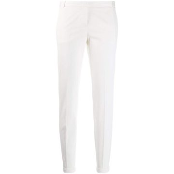 slim-fit trousers