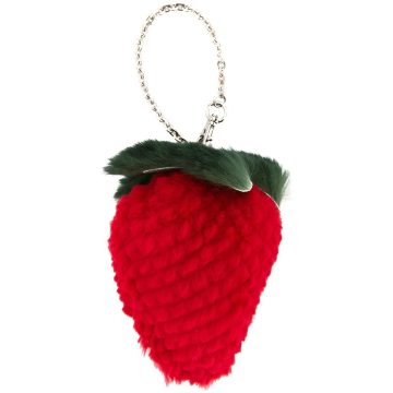 草莓造型钥匙圈