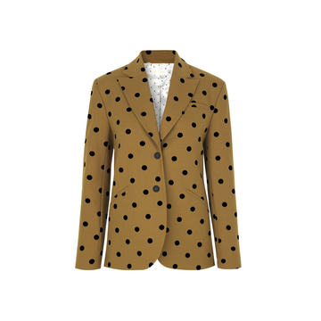 Vina Polka Dot Blazer