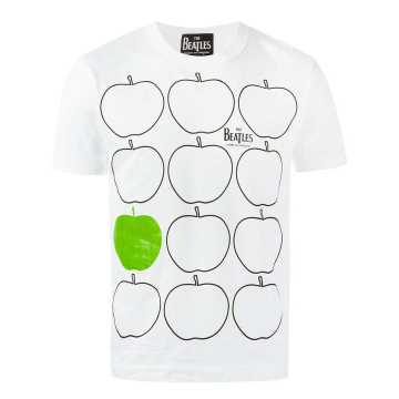 'apples'印花T恤
