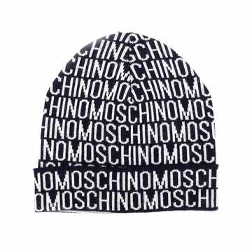 all over logo beanie