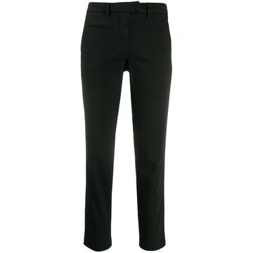 slim fit trousers