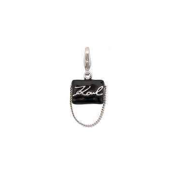 Karl Handbag necklace charm