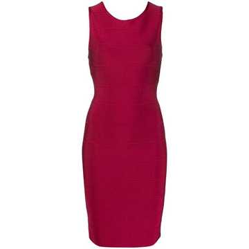 fitted midi dress