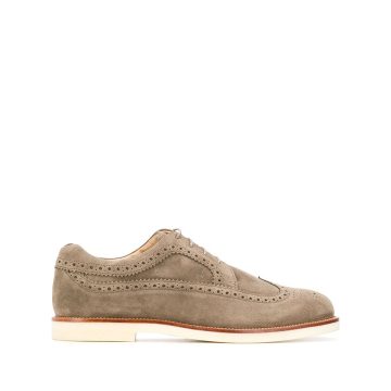 brogue style oxford shoes