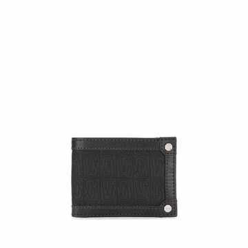 logo patch bifold wallet