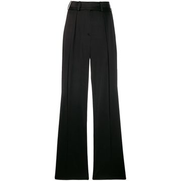 satin suit trousers