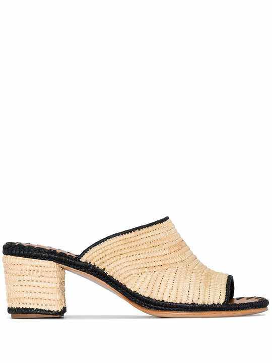 Rama raffia mule sandals展示图