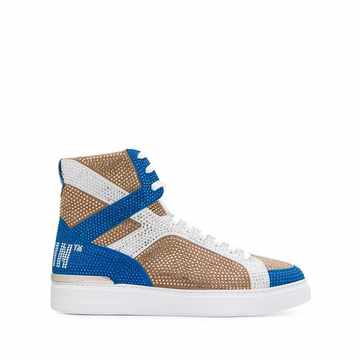 Money Beast hi-top sneakers