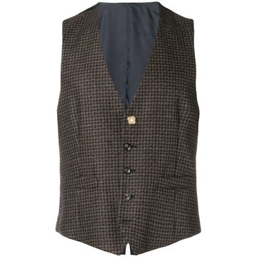 houndstooth waistcoat