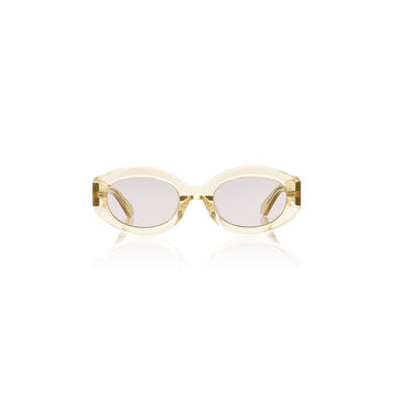 Bishop Round-Frame Acetate Sunglasses