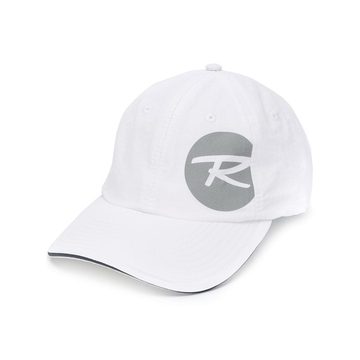 logo print baseball cap