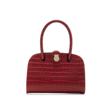 Ladybird Micro Croc Embossed Leather Bag