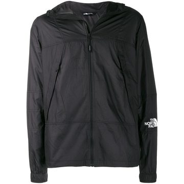 hooded rain jacket