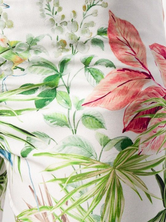 tropical leaf trousers展示图