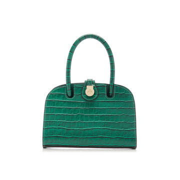 Ladybird Micro Croc Embossed Leather Bag